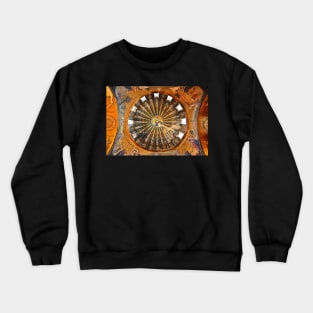 One of the domes in Chora church Crewneck Sweatshirt